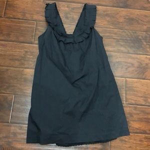Anthropologie dark grey dress